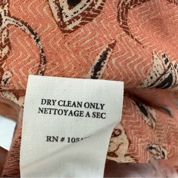 ULLA JOHNSON Womens Biarritz Tassel Floral Voile Tunic Mini Dress Size Small - Picture 7 of 9